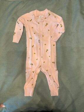 Hanna Andersson Zip-Up Footie One-Piece